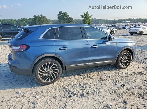 2LMPJ8L90KBL47110 2019 LINCOLN NAUTILUS Blue Rear right