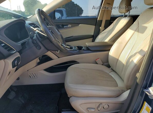 2LMPJ8L90KBL47110 2019 LINCOLN NAUTILUS Blue Front interior view