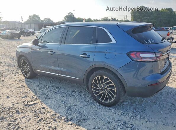 2LMPJ8L90KBL47110 2019 LINCOLN NAUTILUS Blue Rear left