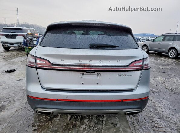 2LMPJ8L93KBL46016 2019 LINCOLN NAUTILUS Silver Հետևի տեսք