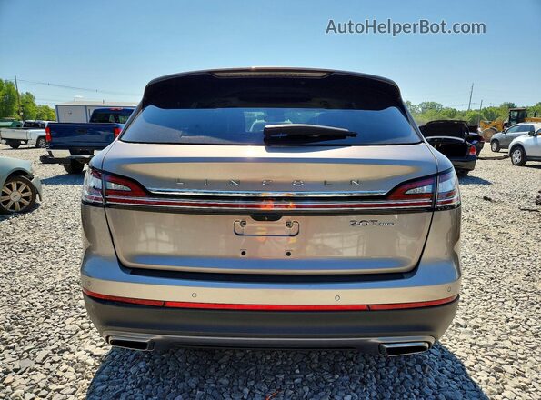2LMPJ8L94KBL62676 2019 LINCOLN NAUTILUS Brown Rear view