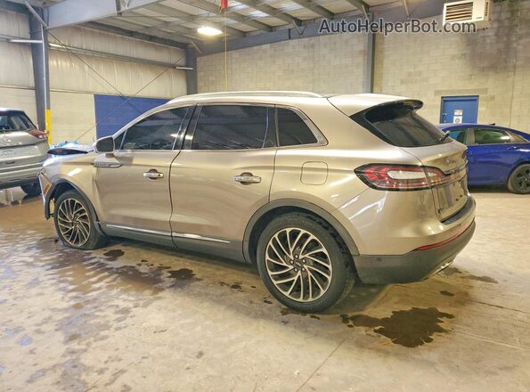 2LMPJ8L96KBL61710 2019 LINCOLN NAUTILUS Tan Rear left