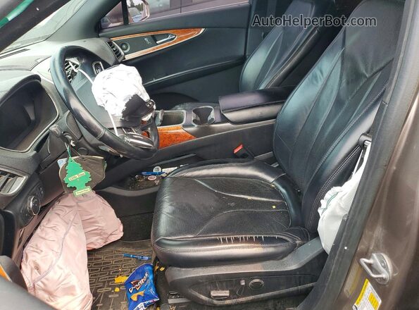 2LMPJ8L96KBL61710 2019 LINCOLN NAUTILUS Tan Front interior view