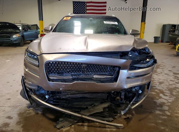 2LMPJ8L96KBL61710 2019 LINCOLN NAUTILUS Tan Front view