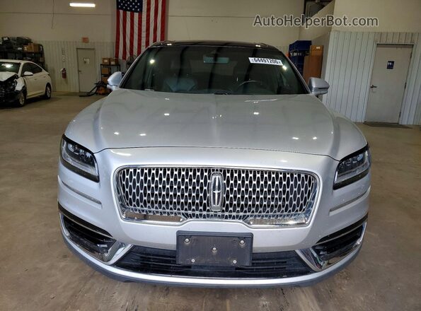 2LMPJ8L99KBL50507 2019 LINCOLN NAUTILUS Silver Вид спереду
