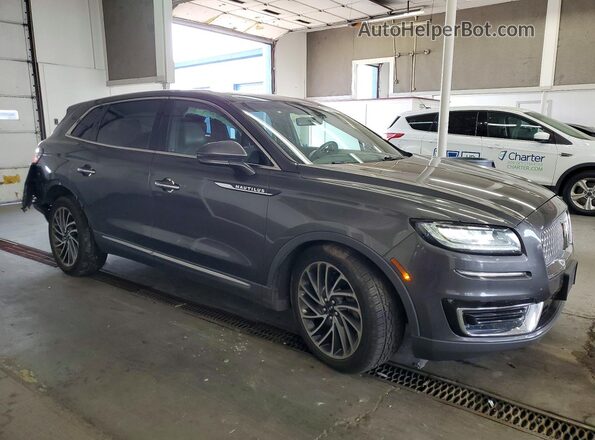 2LMPJ8L9XKBL66506 2019 LINCOLN NAUTILUS Gray Przód prawy