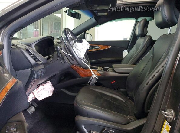 2LMPJ8L9XKBL66506 2019 LINCOLN NAUTILUS Gray Widok wnętrza z przodu