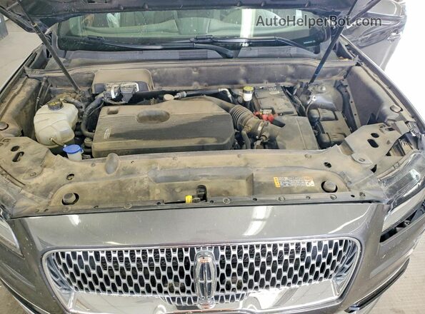 2LMPJ8L9XKBL66506 2019 LINCOLN NAUTILUS Gray Widok komory silnika