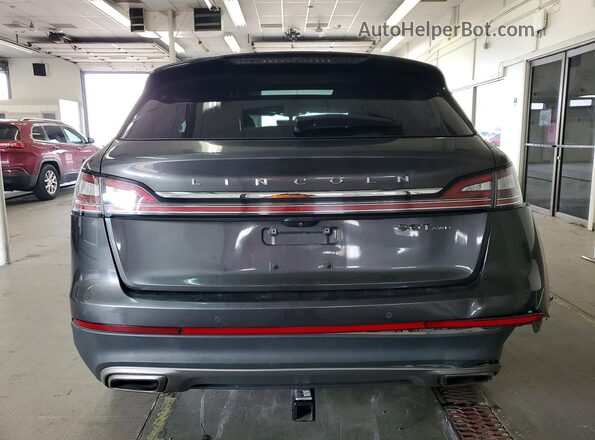 2LMPJ8L9XKBL66506 2019 LINCOLN NAUTILUS Gray Widok z tyłu