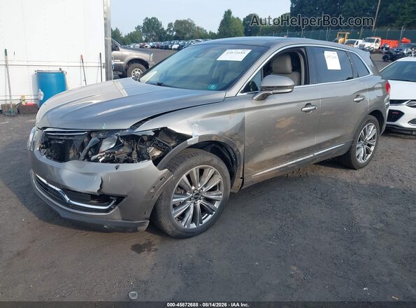 2LMPJ8LP0HBL16110 2017 LINCOLN MKX Brown Front left