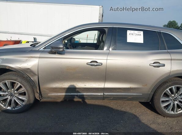 2LMPJ8LP0HBL16110 2017 LINCOLN MKX Brown 360 interior view