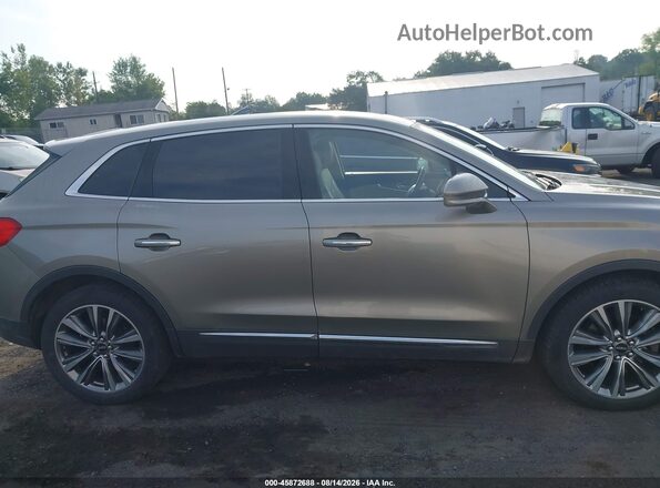 2LMPJ8LP0HBL16110 2017 LINCOLN MKX Brown Rear interior view