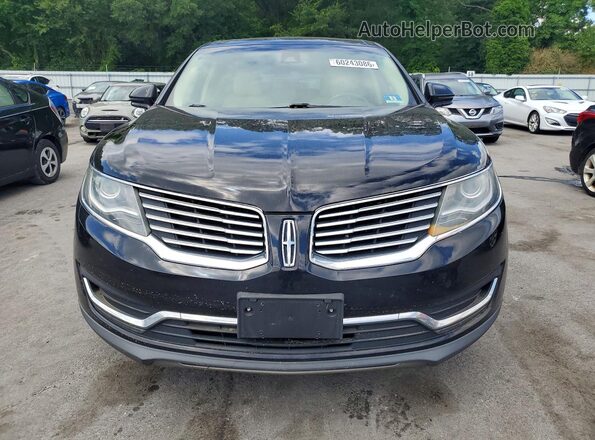 2LMPJ8LP5HBL30682 2017 LINCOLN MKX Black Front view