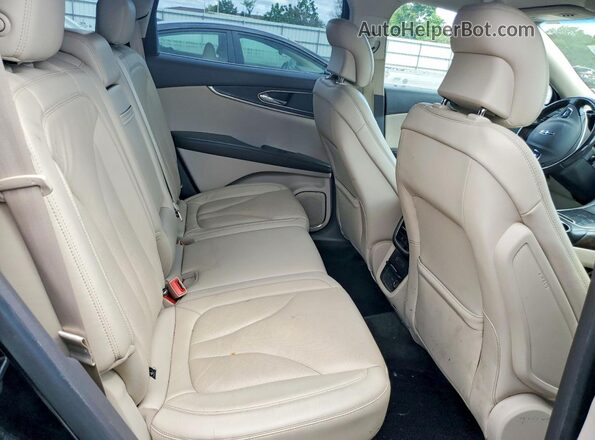 2LMPJ8LP5HBL30682 2017 LINCOLN MKX Black Rear interior view