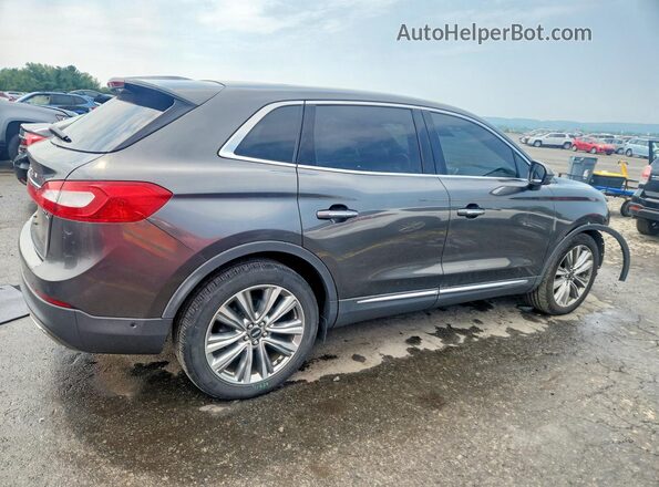 2LMPJ8LP6JBL21608 2018 LINCOLN MKX Gray Հետևի աջ