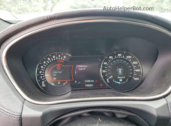 2LMPJ8LP7JBL37283 2018 LINCOLN MKX Tan Instrument cluster view