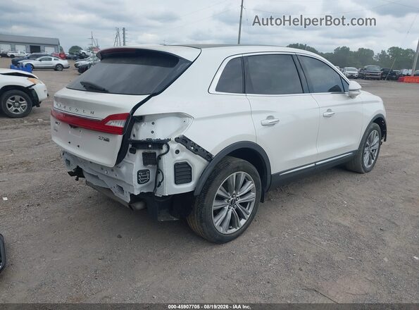 2LMPJ8LP9GBL47564 2016 LINCOLN MKX White Հետևի աջ