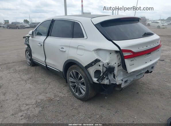 2LMPJ8LP9GBL47564 2016 LINCOLN MKX White Հետևի ձախ