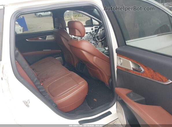 2LMPJ8LP9GBL47564 2016 LINCOLN MKX White VIN կոդի պիտակի տեսք