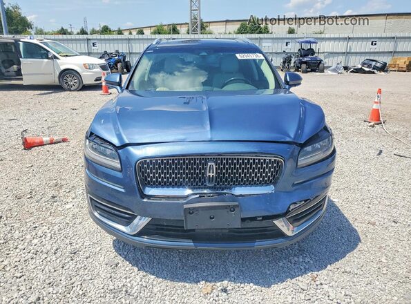 2LMPJ8LPXKBL41975 2019 LINCOLN NAUTILUS Blue Front view