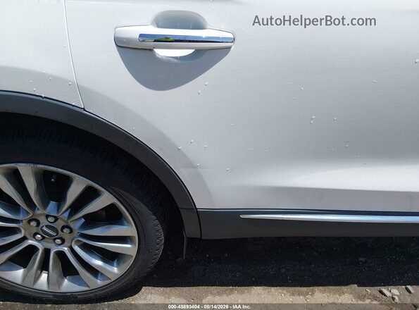 2LMPJ8LR0GBL53660 2016 LINCOLN MKX Белый 