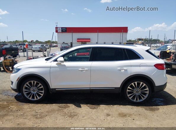 2LMPJ8LR0GBL53660 2016 LINCOLN MKX Белый Панорамный вид салона 360°