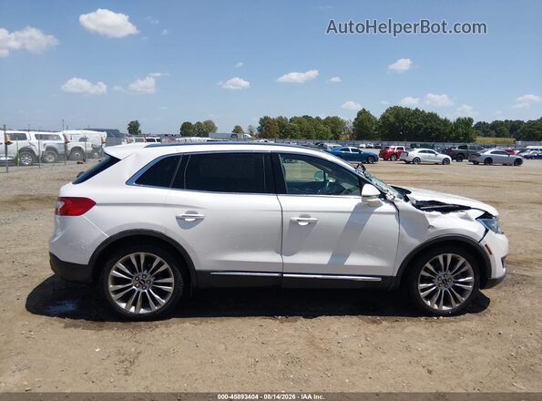 2LMPJ8LR0GBL53660 2016 LINCOLN MKX Белый Вид задней части салона