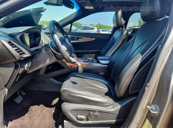 2LMPJ8LR0HBL30977 2017 LINCOLN MKX Gray Front interior view