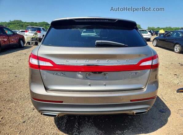 2LMPJ8LR0HBL30977 2017 LINCOLN MKX Gray Rear view