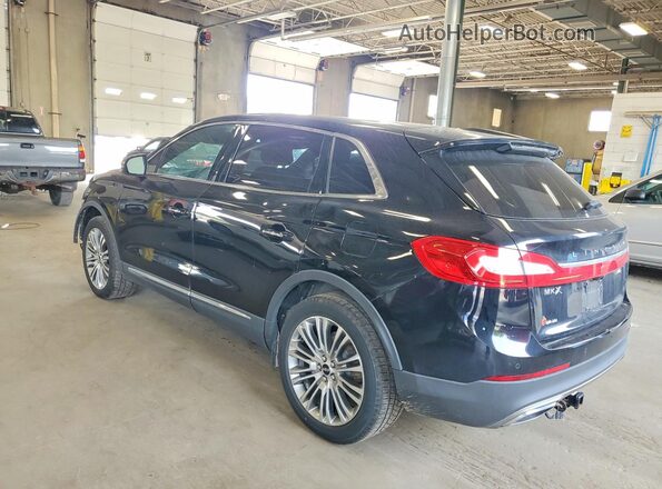 2LMPJ8LR0JBL47378 2018 LINCOLN MKX Black უკანა მარცხენა