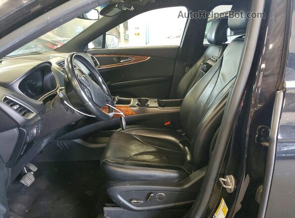 2LMPJ8LR0JBL47378 2018 LINCOLN MKX Black წინა სალონის ხედი