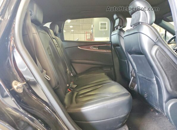 2LMPJ8LR0JBL47378 2018 LINCOLN MKX Black უკანა სალონის ხედი