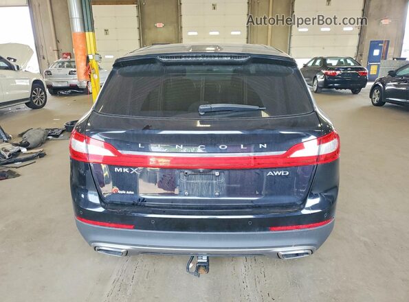 2LMPJ8LR0JBL47378 2018 LINCOLN MKX Black უკანა ხედი