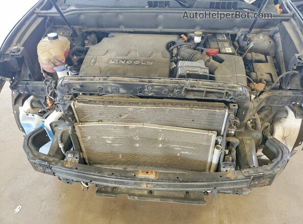 2LMPJ8LR0JBL47378 2018 LINCOLN MKX Black ძრავის განყოფილების ხედი