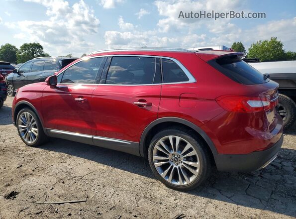 2LMPJ8LR1GBL84190 2016 LINCOLN MKX Red Задня ліва чверть