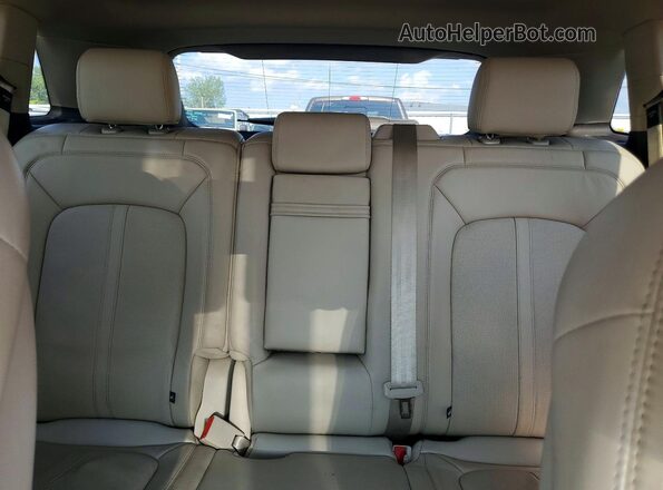 2LMPJ8LR1GBL84190 2016 LINCOLN MKX Red Вид задніх сидінь