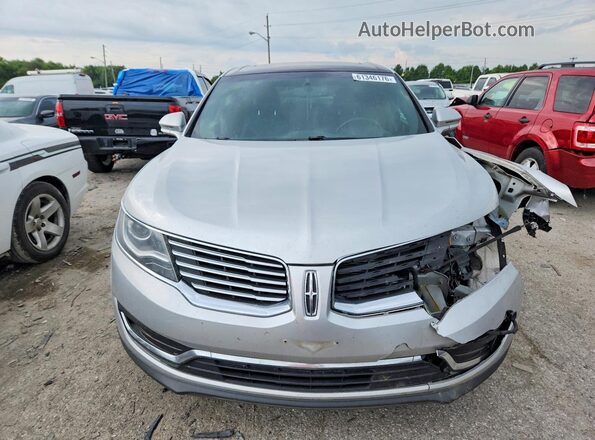 2LMPJ8LR3JBL23639 2018 LINCOLN MKX Silver წინა ხედი