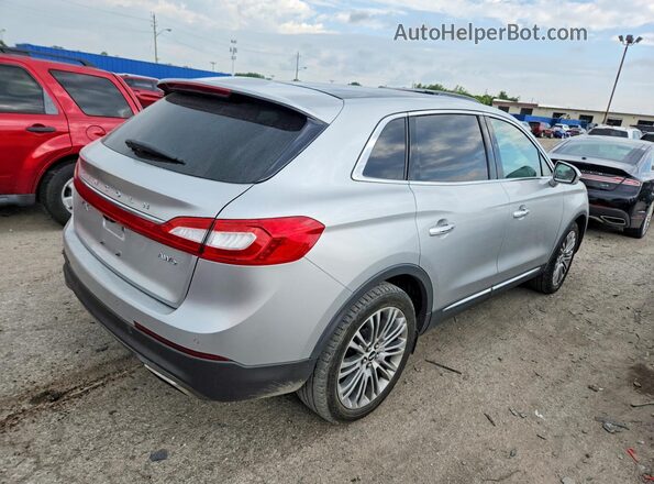 2LMPJ8LR3JBL23639 2018 LINCOLN MKX Silver უკანა მარჯვენა