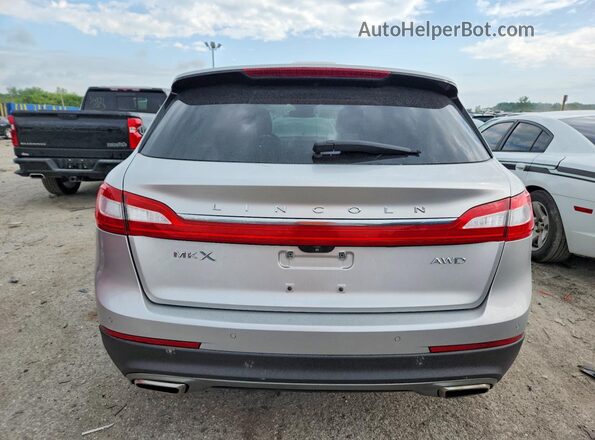 2LMPJ8LR3JBL23639 2018 LINCOLN MKX Silver უკანა ხედი