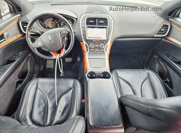 2LMPJ8LR3JBL23639 2018 LINCOLN MKX Silver წინა პანელის ხედი