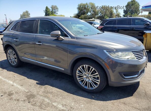 2LMPJ8LR3JBL29246 2018 LINCOLN MKX Charcoal Передня права чверть