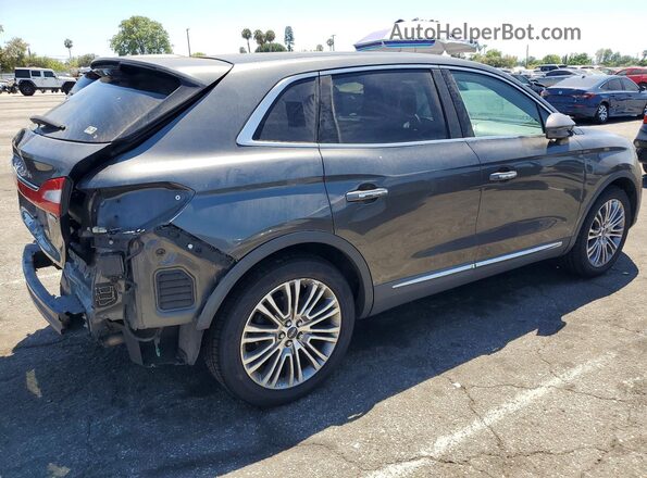 2LMPJ8LR3JBL29246 2018 LINCOLN MKX Charcoal Задня права чверть