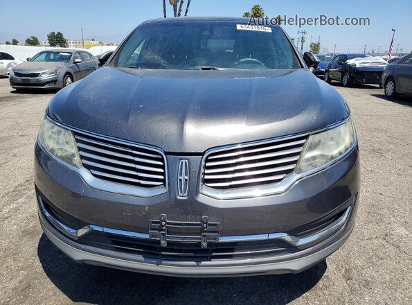 2LMPJ8LR3JBL29246 2018 LINCOLN MKX Charcoal Вид спереду