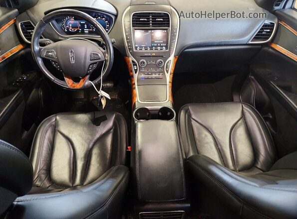2LMPJ8LR4JBL10981 2018 LINCOLN MKX White წინა პანელის ხედი
