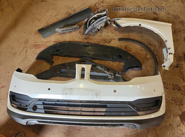 2LMPJ8LR4JBL10981 2018 LINCOLN MKX White VIN კოდის სტიკერის ხედი