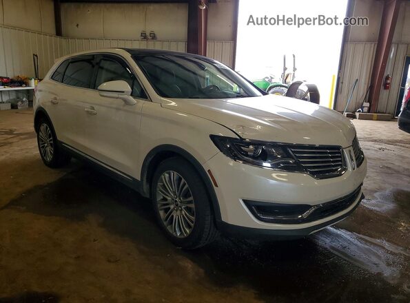 2LMPJ8LR6JBL47773 2018 LINCOLN MKX White წინა მარჯვენა