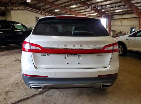 2LMPJ8LR6JBL47773 2018 LINCOLN MKX White უკანა ხედი