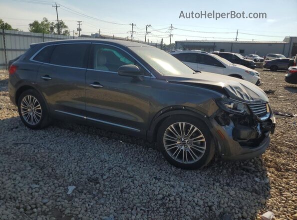 2LMPJ8LR7HBL31432 2017 LINCOLN MKX Gray Առջևի աջ