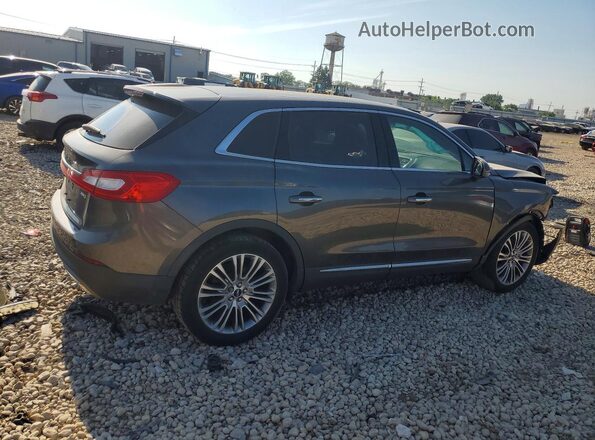 2LMPJ8LR7HBL31432 2017 LINCOLN MKX Gray Հետևի աջ