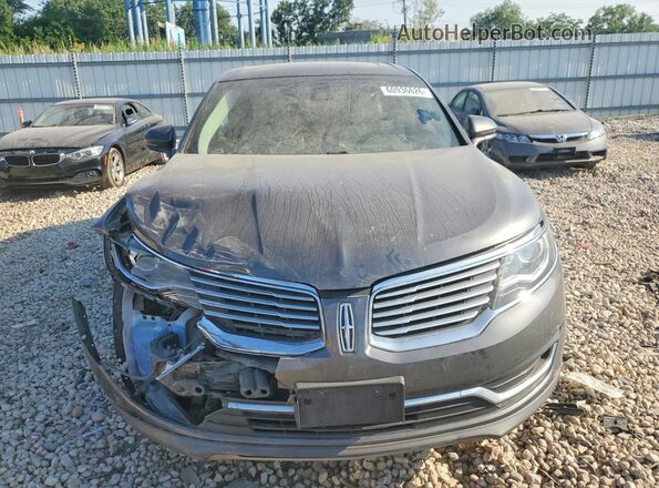 2LMPJ8LR7HBL31432 2017 LINCOLN MKX Gray Դիմացի տեսք